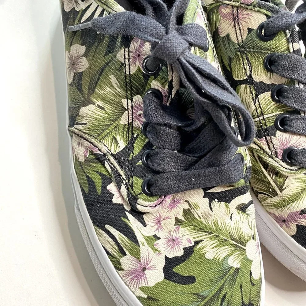 Vans Atwood Low Top Floral Sneaker 7.5